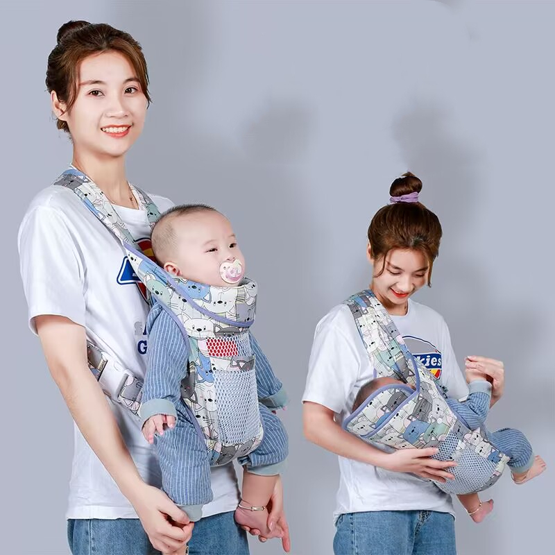 Ergonomic Baby Carrier Newborn To Toddler - Portabebés Ergonómico, Mochila Portabebés Fácilmente Ajustable,