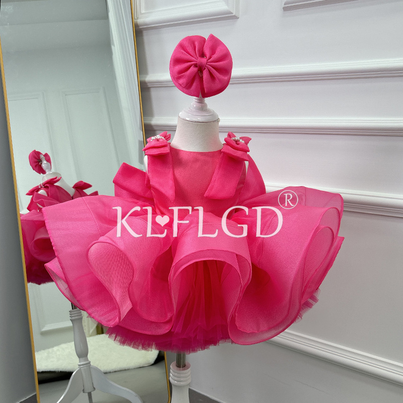 Toddler Girl Tulle Party Dress - Vestido de Fiesta para Bebés y