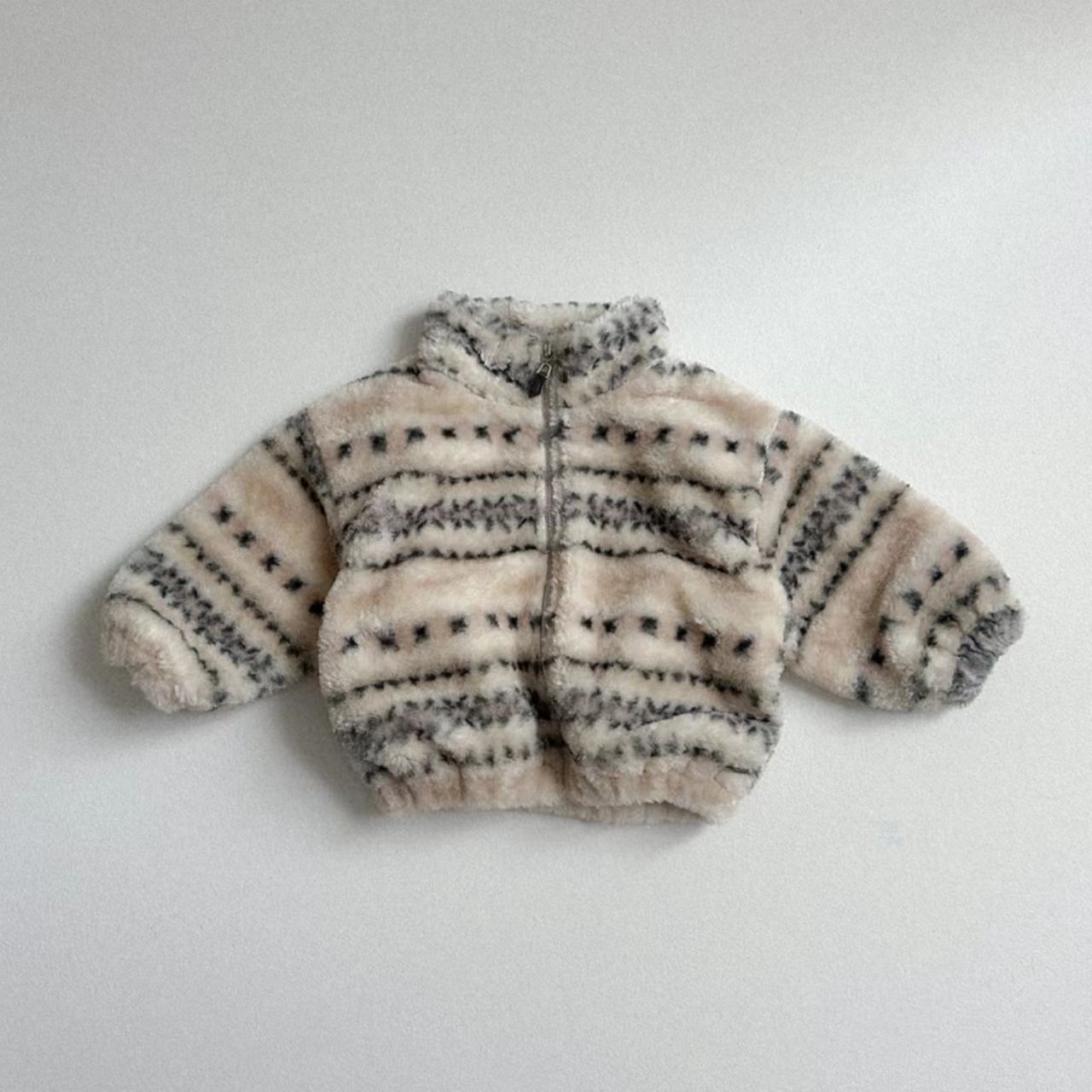 Toddler Boy Winter Fleece Jacket - Abrigo de Felpa Cálido para Bebé
