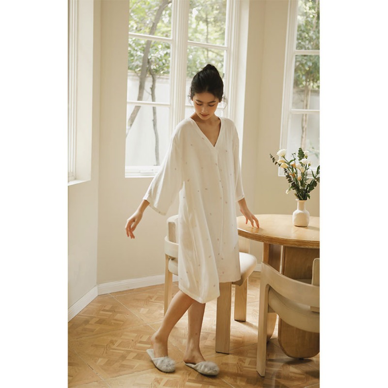 Maternity Wear - Vestido de salón de viscosa suave