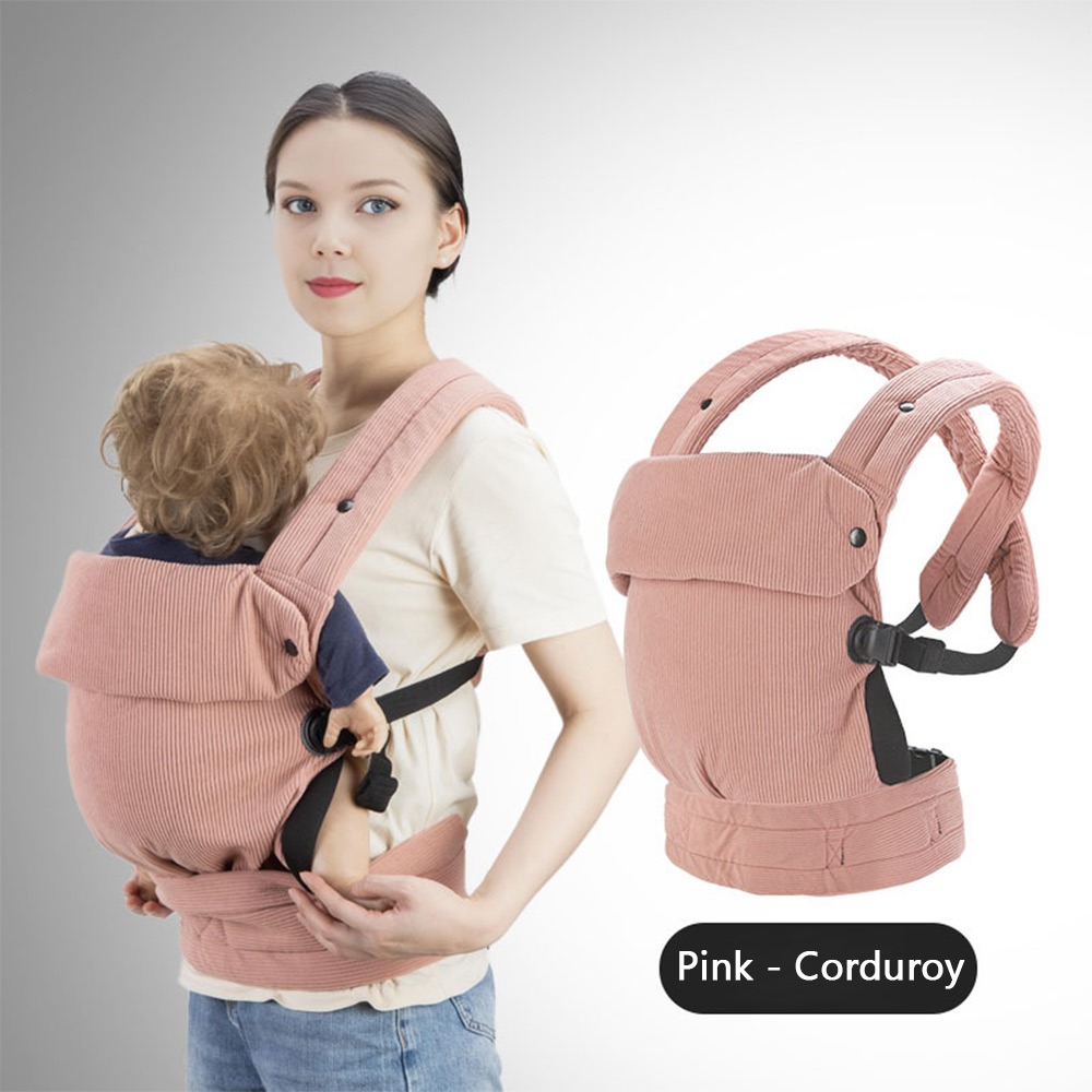 Ergonomic Baby Carrier Newborn To Toddler - Portabebés ergonómico, transpirable, ligero, soporte Lumbar