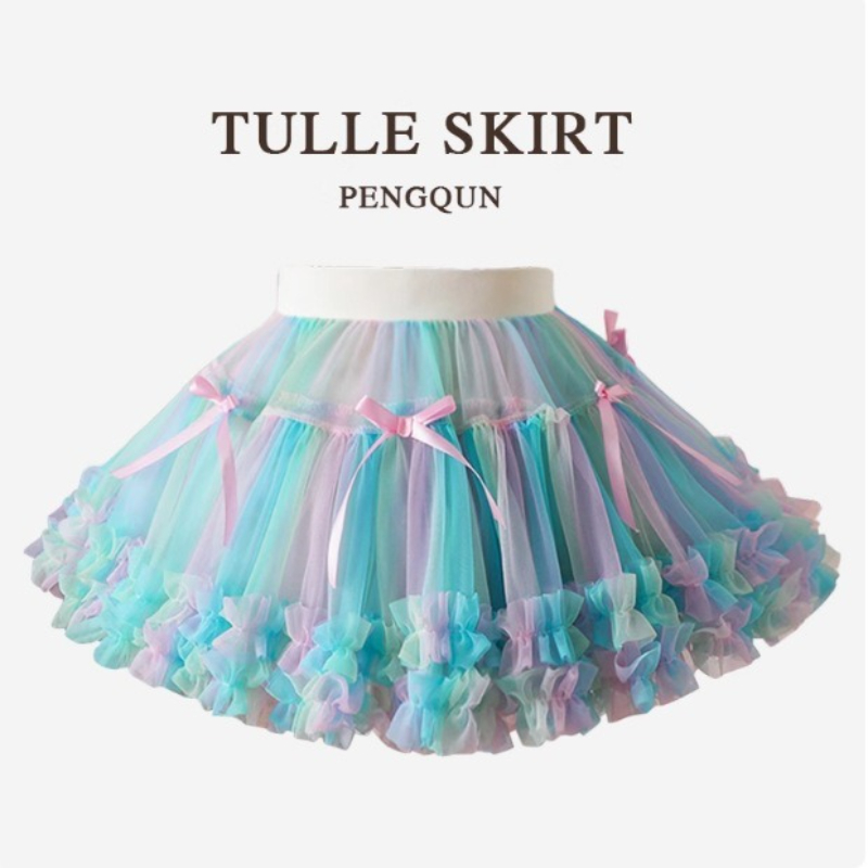 Toddler Girl Tulle Party Dress - Falda Tutú para Niñas 2026, Vestido