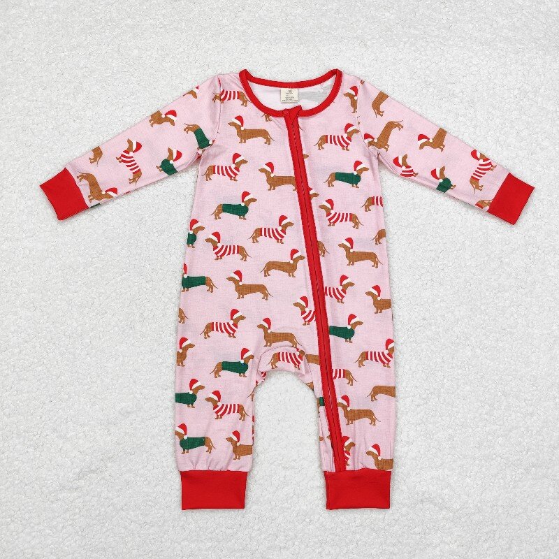 Cotton Baby Onesies Zipper - Pelele de bambú para bebés de