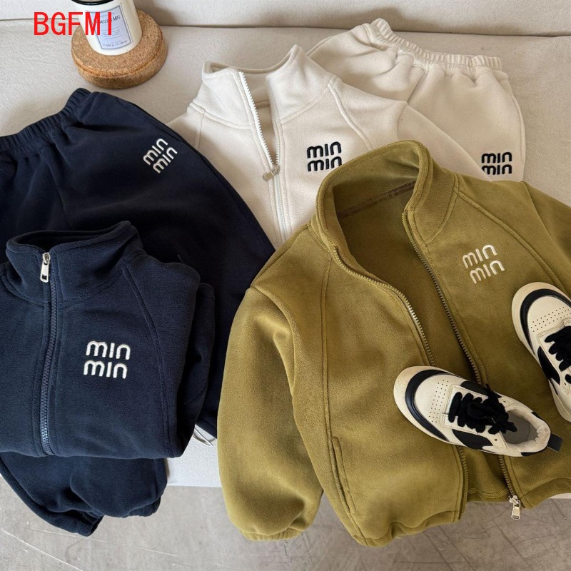 Toddler Boy Winter Fleece Jacket - Primavera otoño Casual sudadera traje invierno