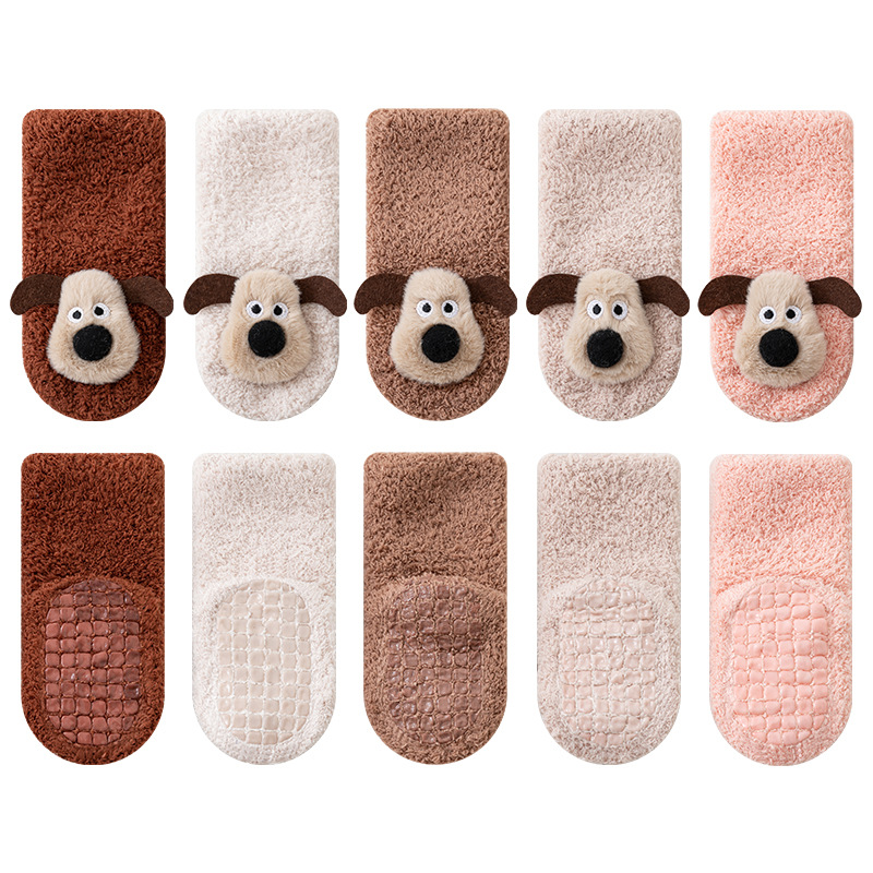 Unisex Baby Socks Non Slip - Calcetines Antideslizantes para Bebés con Diseño