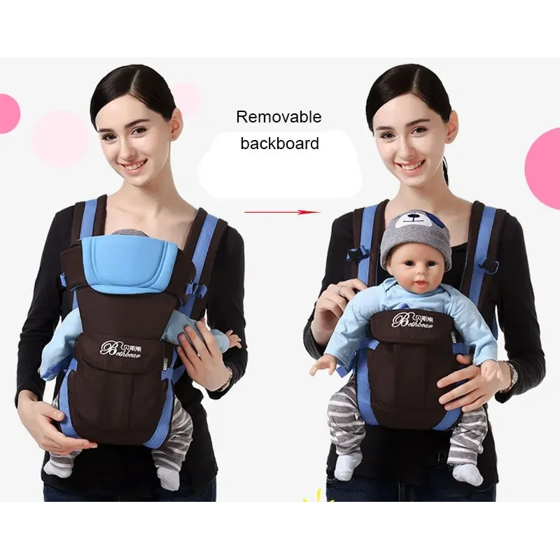 Ergonomic Baby Carrier Newborn To Toddler - Portabebés, portabebés ergonómico 4 en 1,