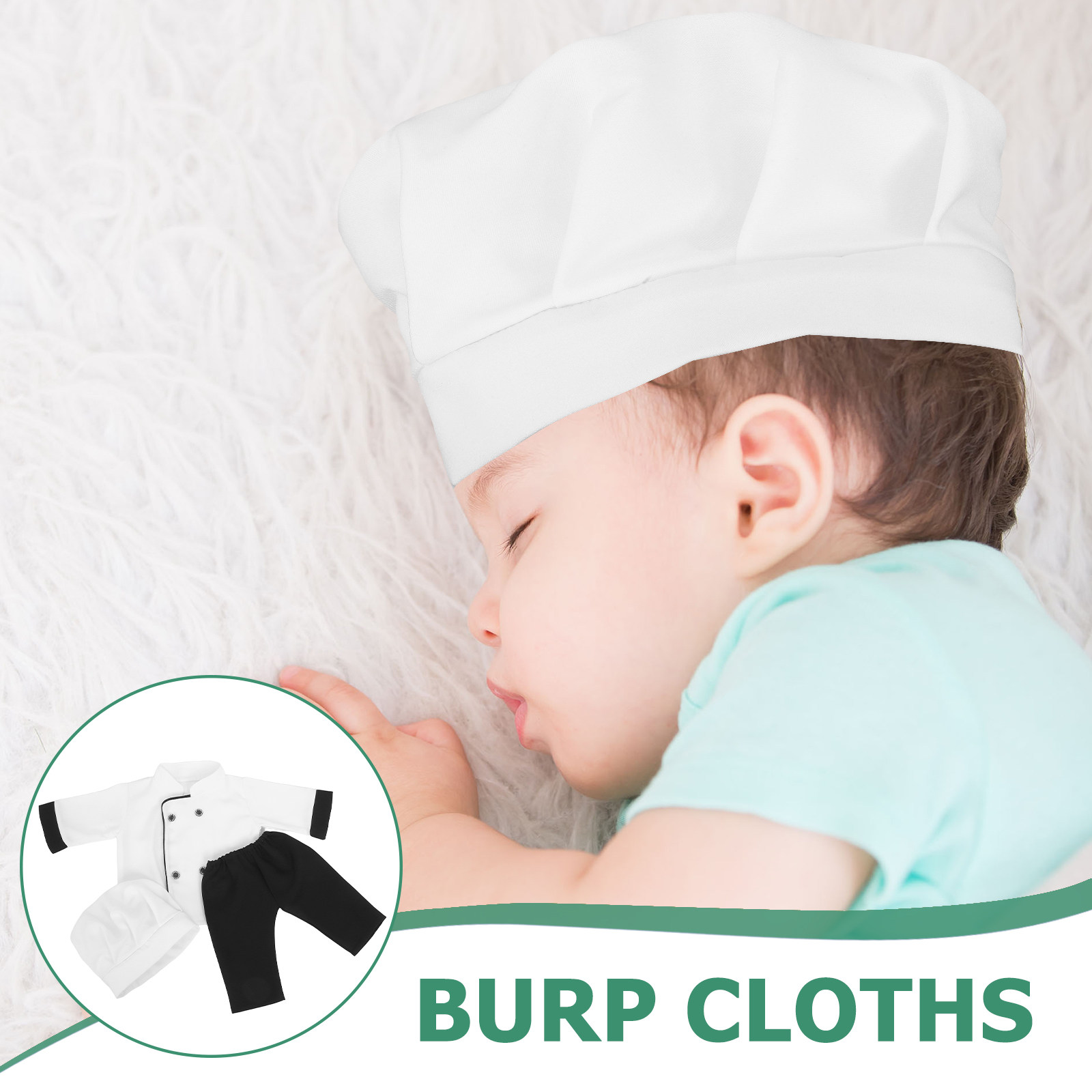 1 Conjunto de Disfraz de Chef  - Infant Photography Props Outfit reseña y precio