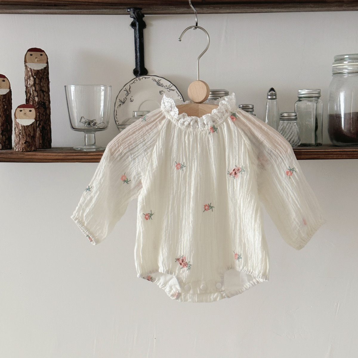 Ropa infantil para bebé recién - Newborn Baby Girl Romper Floral reseña y precio