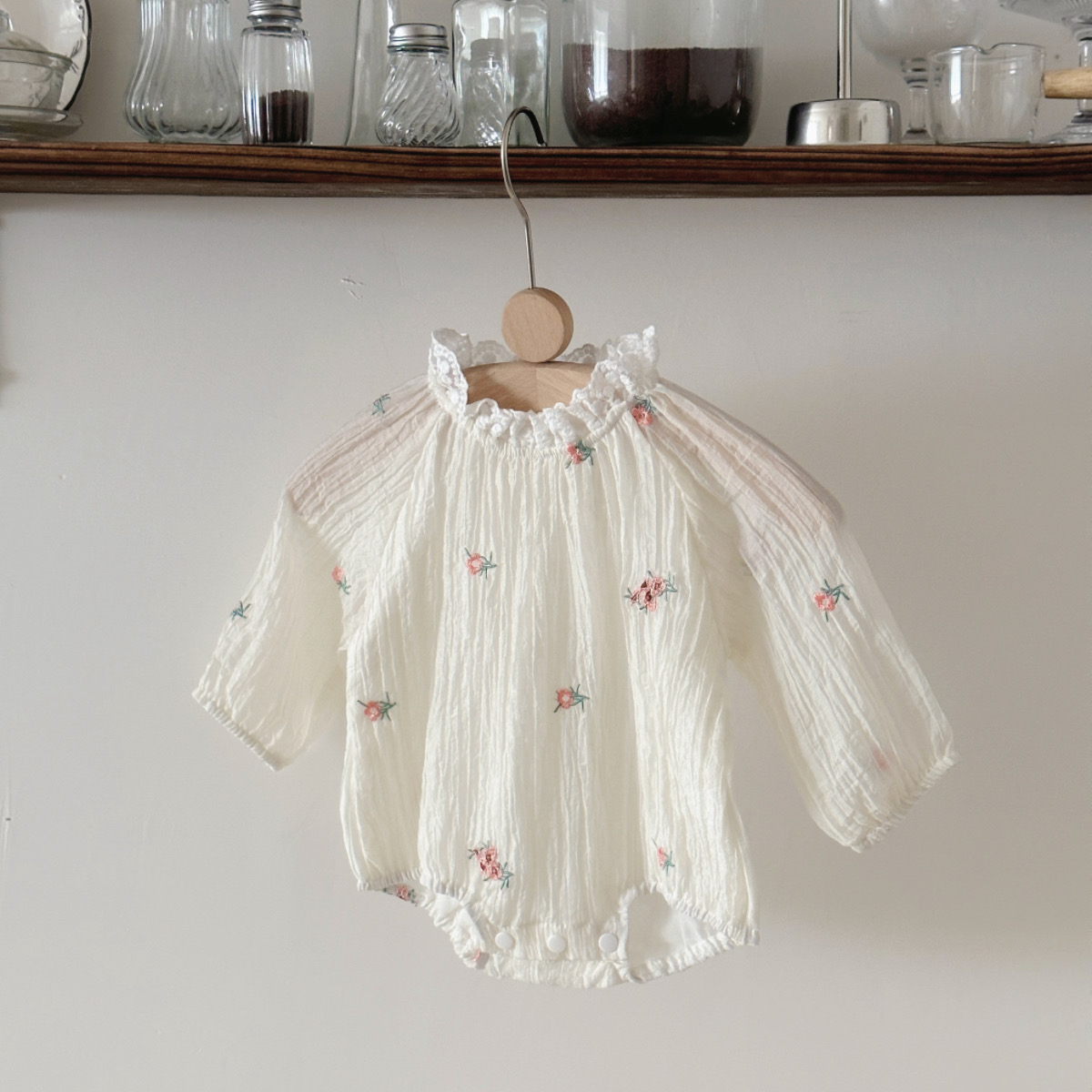 Ropa infantil para bebé recién - Newborn Baby Girl Romper Floral reseña y precio