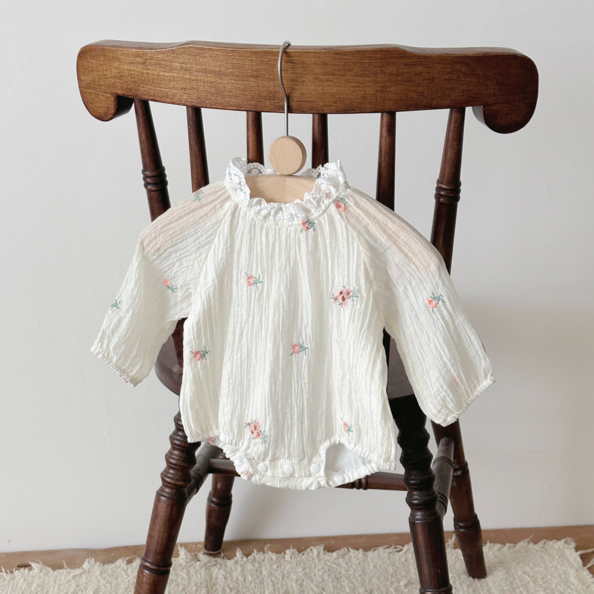 Ropa infantil para bebé recién - Newborn Baby Girl Romper Floral reseña y precio