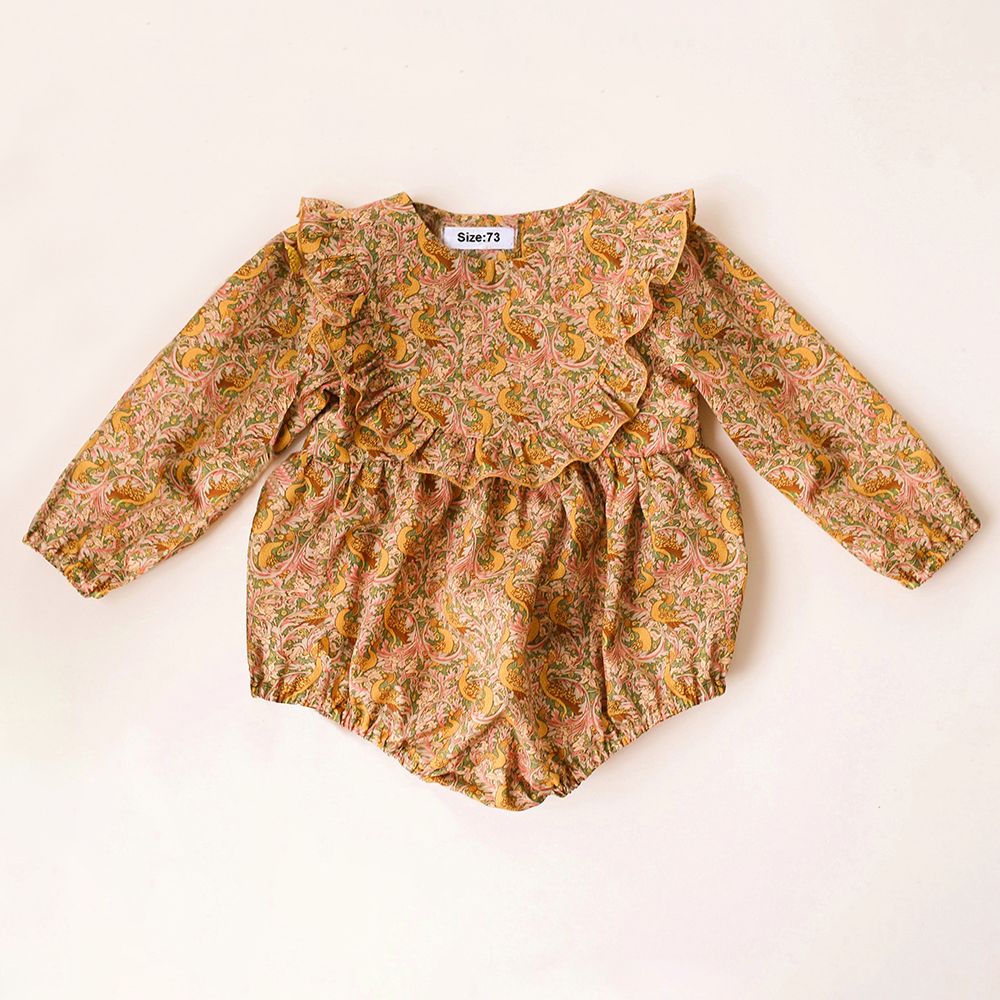 Ropa para niña de 0 a 2 años,  - Newborn Baby Girl Romper Floral reseña y precio