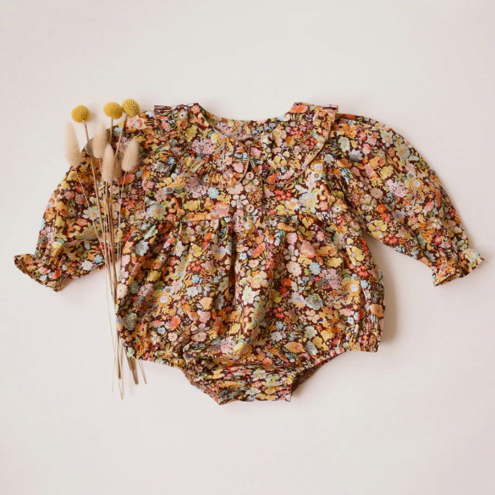 Ropa para niña de 0 a 2 años,  - Newborn Baby Girl Romper Floral reseña y precio