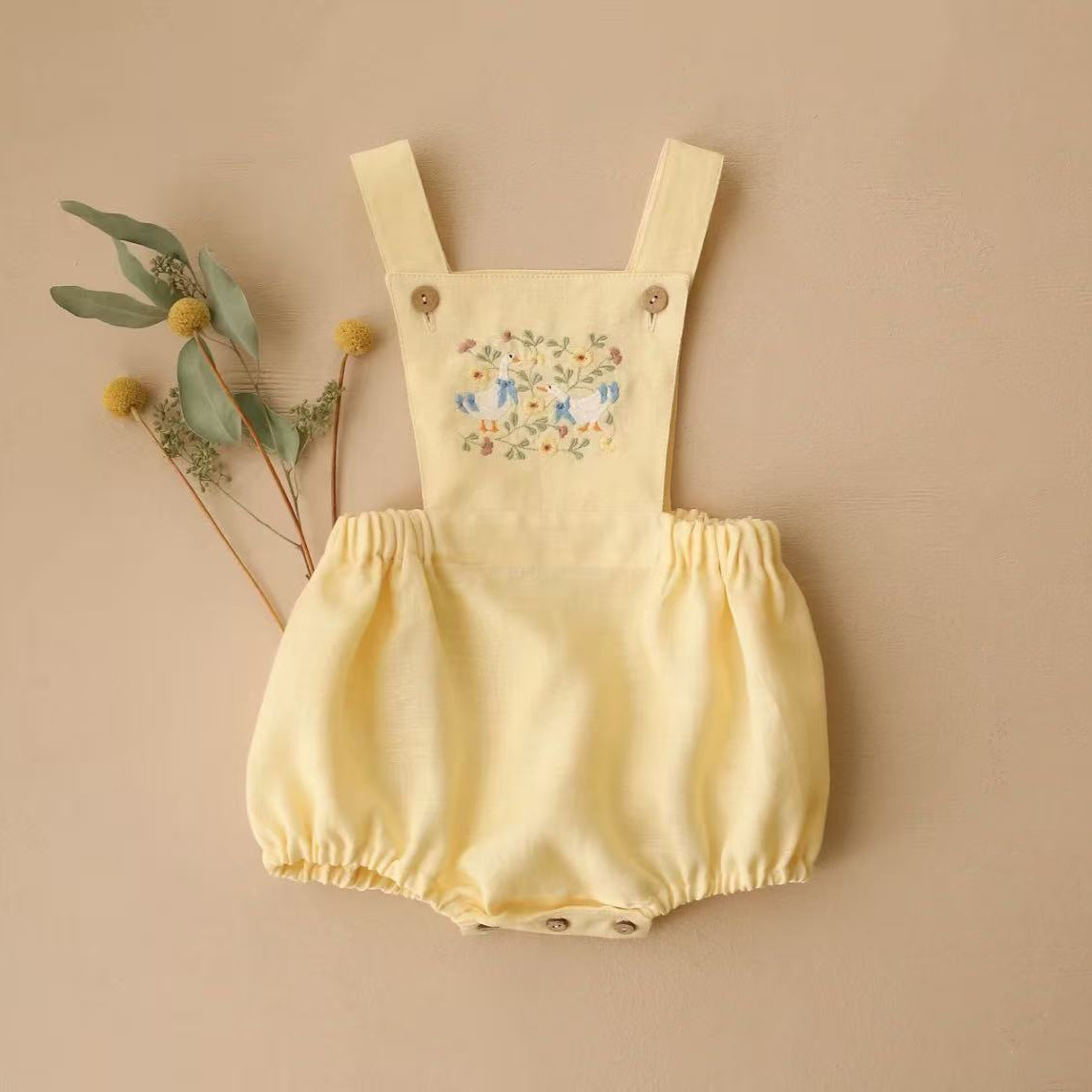 Mono de Verano 2026 Estilo Cam - Baby Summer Linen Sleeveless Jumpsuit reseña y precio