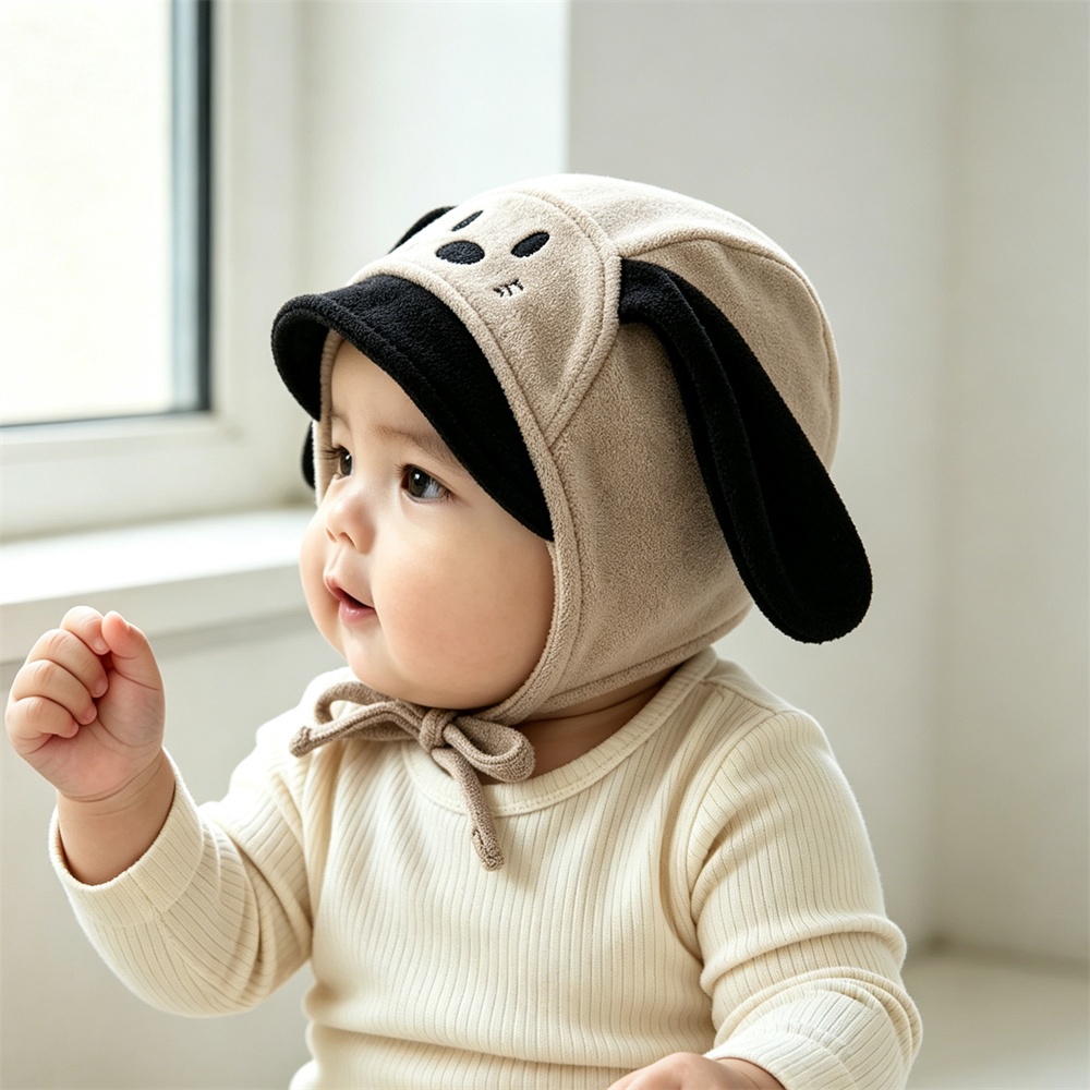 Gorro de algodón con orejas de - Infant Beanie Hat With Ears reseña y precio