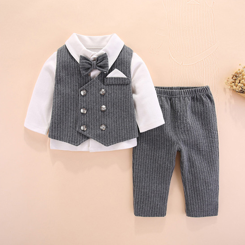 IYEAL Conjunto de traje de bau - Baby Boy Suit Set Baptism reseña y precio