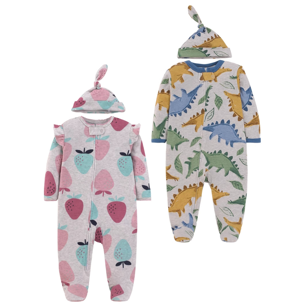 Pijama de Algodón Puro para Be - Cotton Baby Onesies Zipper reseña y precio