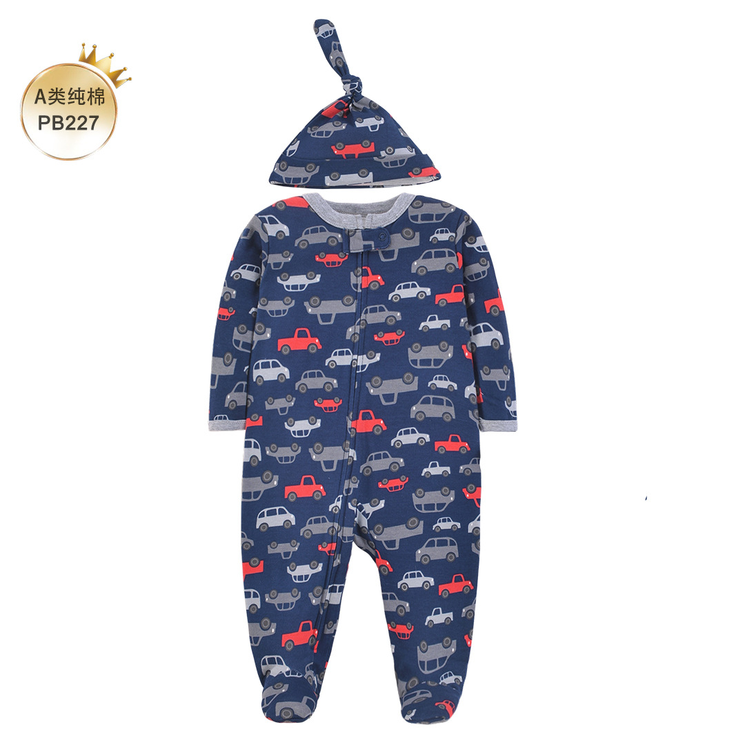 Pijama de Algodón Puro para Be - Cotton Baby Onesies Zipper reseña y precio