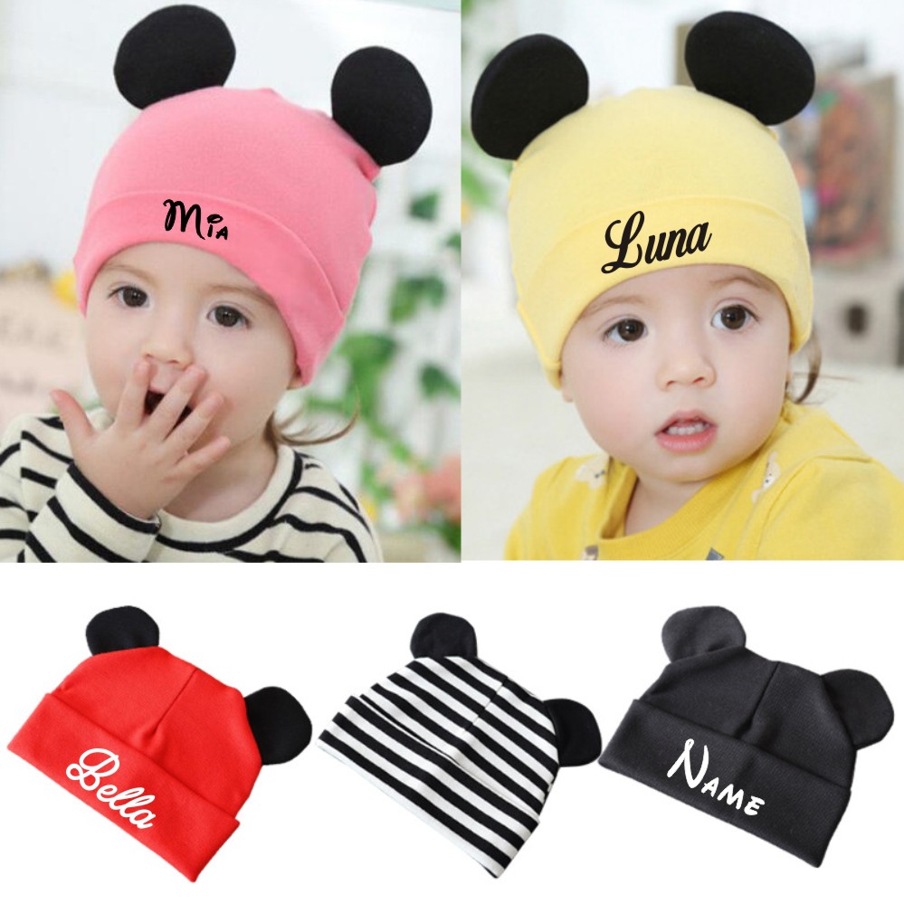 Gorro personalizado con orejas - Infant Beanie Hat With Ears reseña y precio