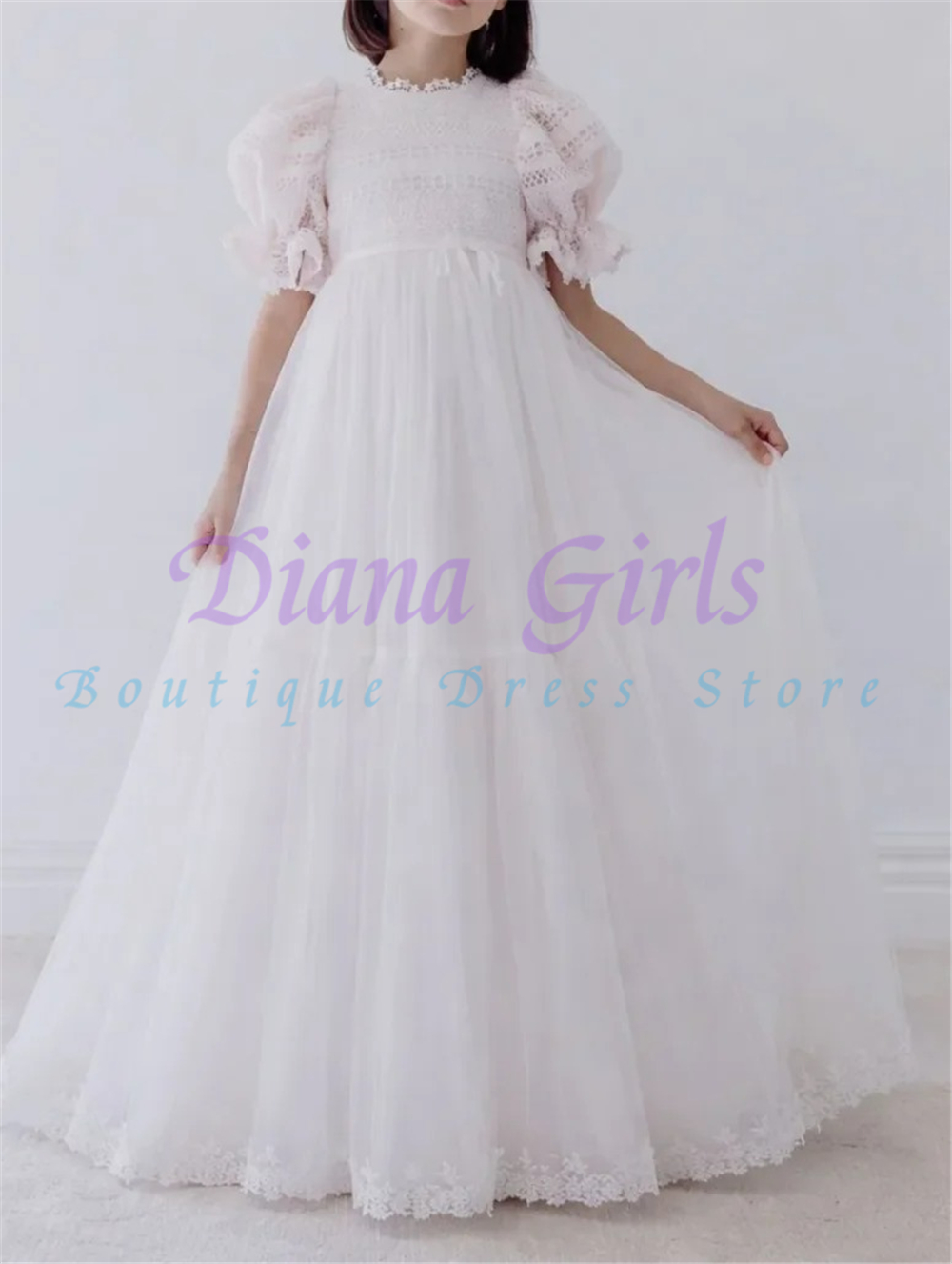 Elegante Vestido de Niña para  - Toddler Girl Tulle Party Dress reseña y precio