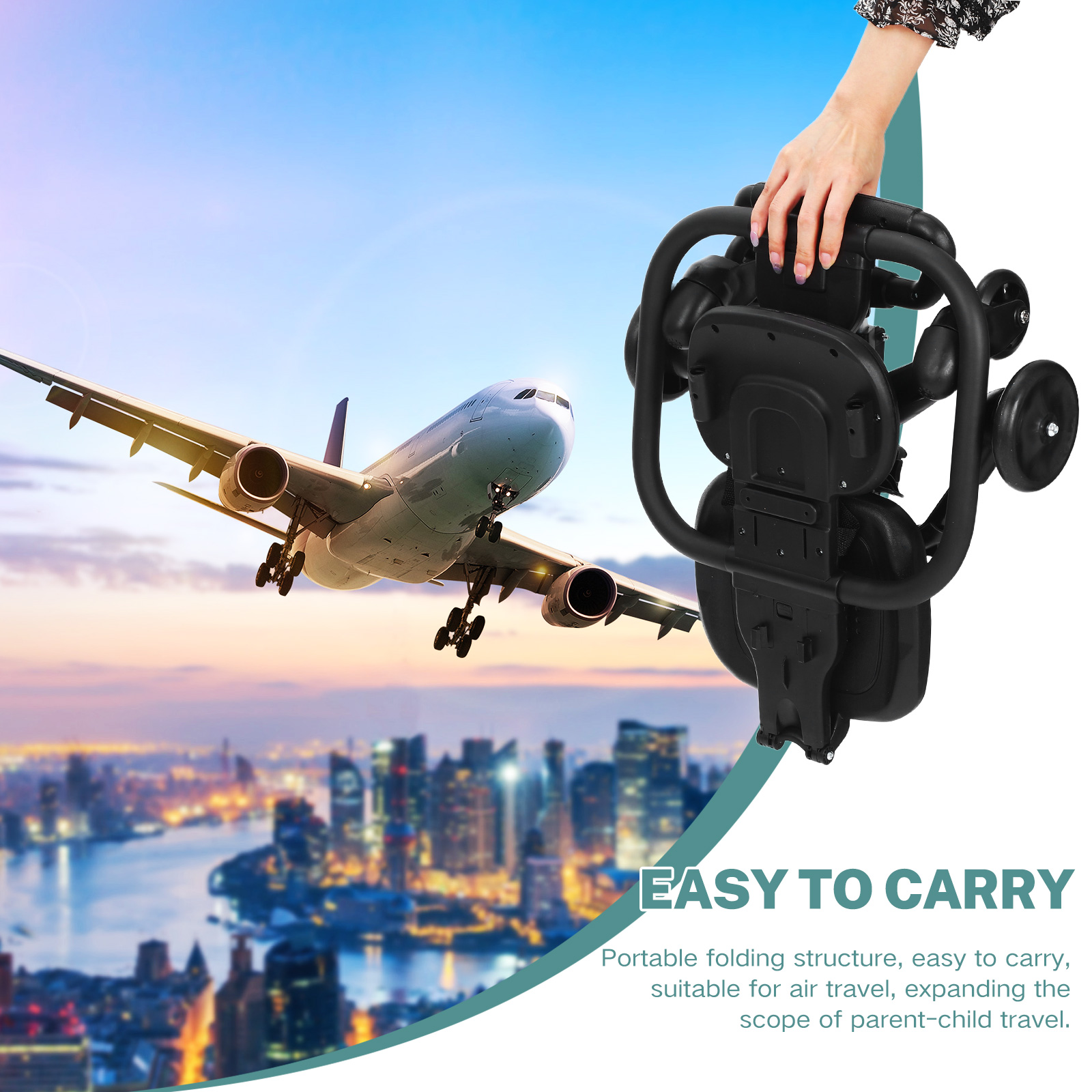Asiento plegable ligero y comp - Lightweight Foldable Baby Stroller Compact reseña y precio