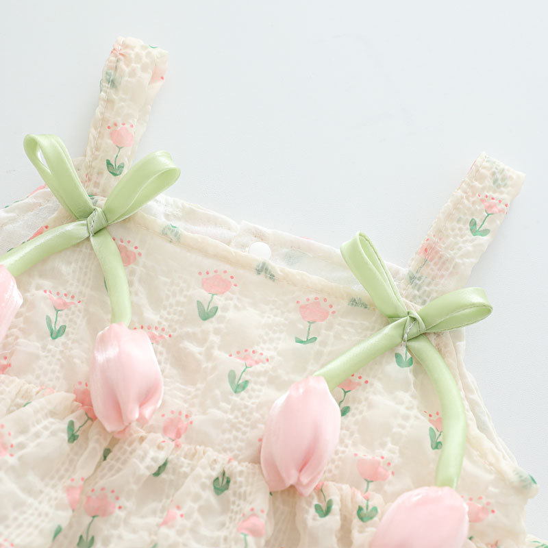 Body de Verano para Bebé Niña  - Newborn Baby Girl Romper Floral reseña y precio