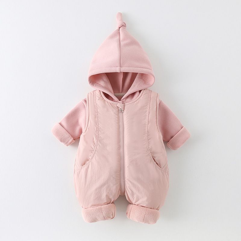 Pelele de algodón grueso para  - Cotton Baby Onesies Zipper reseña y precio