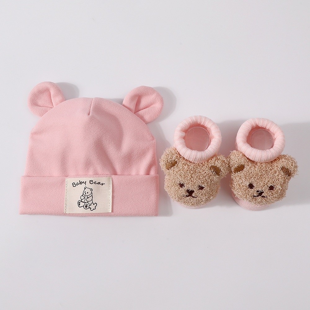 2 piezas/set: Lindo conjunto d - Infant Beanie Hat With Ears reseña y precio
