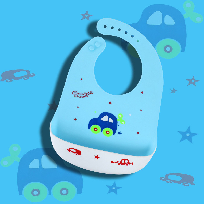 Babero de silicona para alimen - Waterproof Baby Bibs Silicone reseña y precio