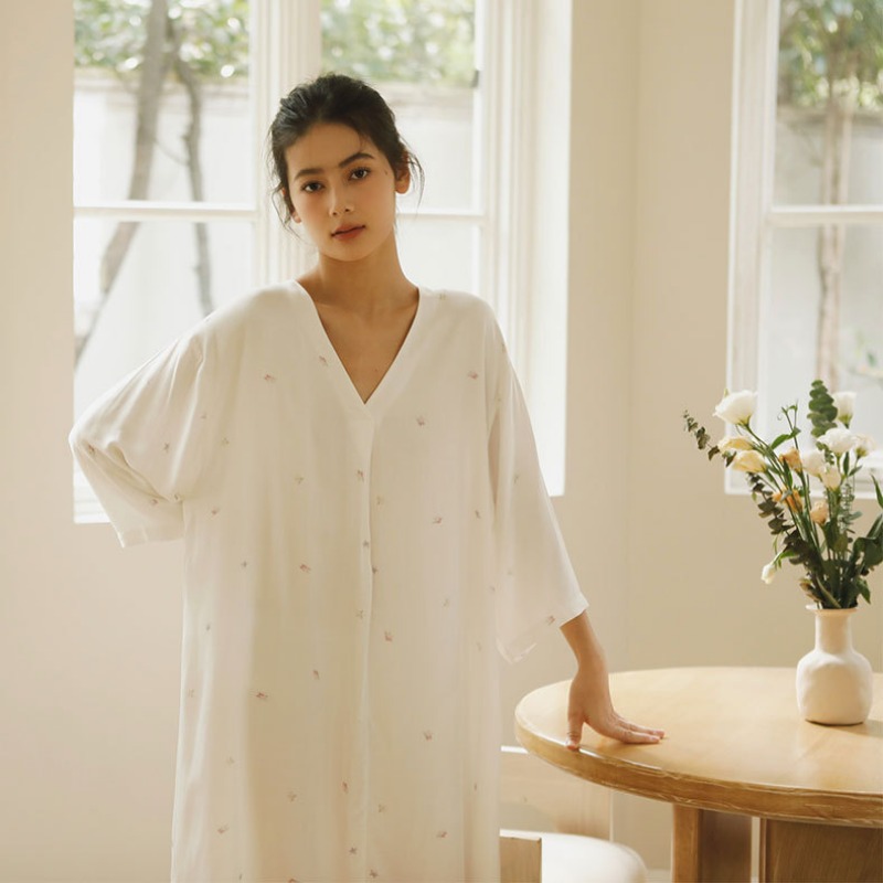 Vestido de salón de viscosa su - Maternity Wear reseña y precio