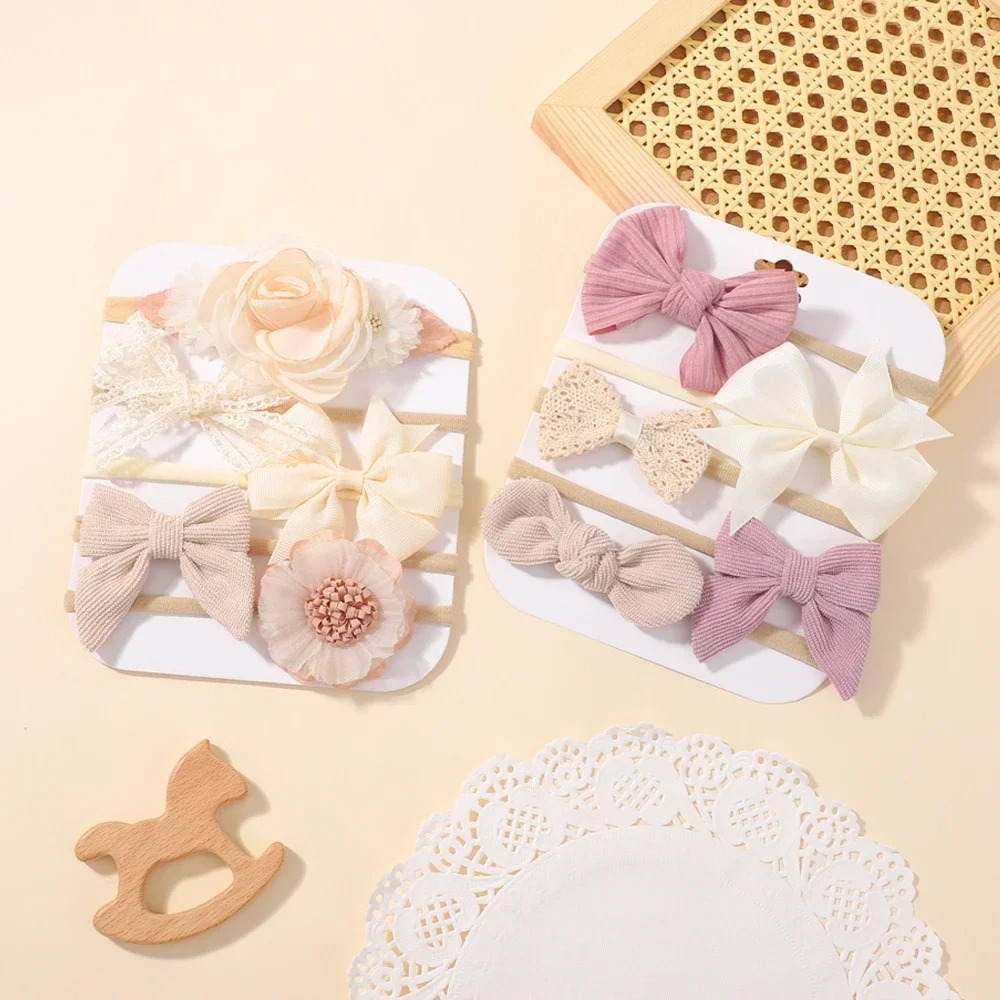 Diadema con lazo de encaje y f - Baby Gear reseña y precio