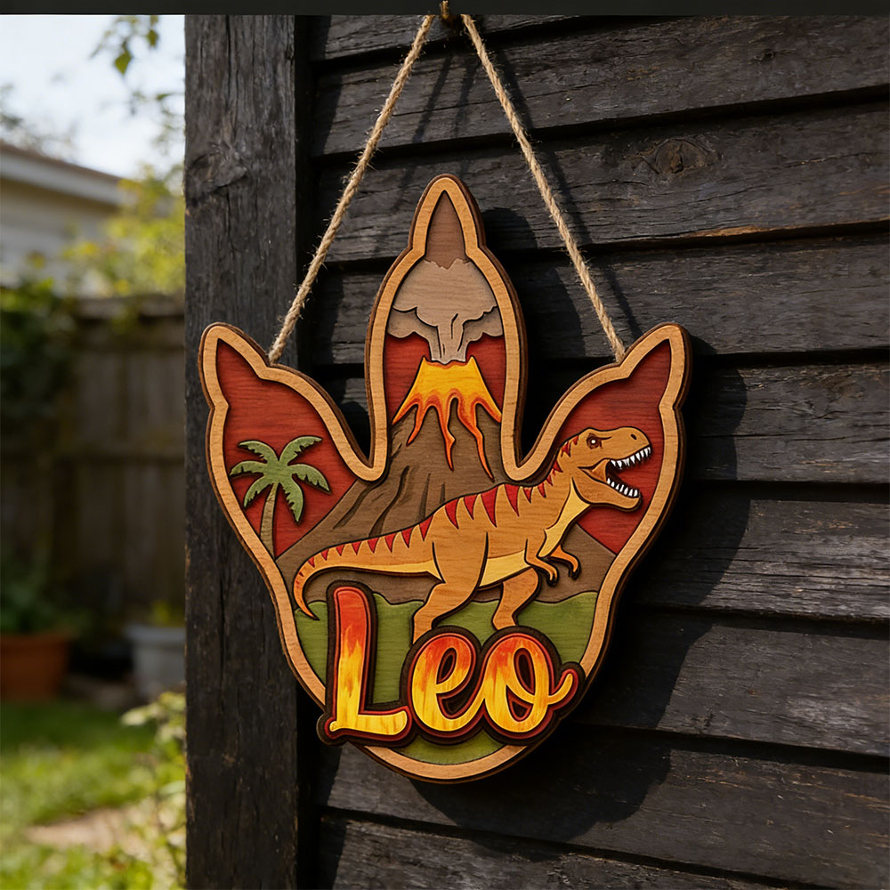 Placa Colgante de Madera Perso - Nursery reseña y precio
