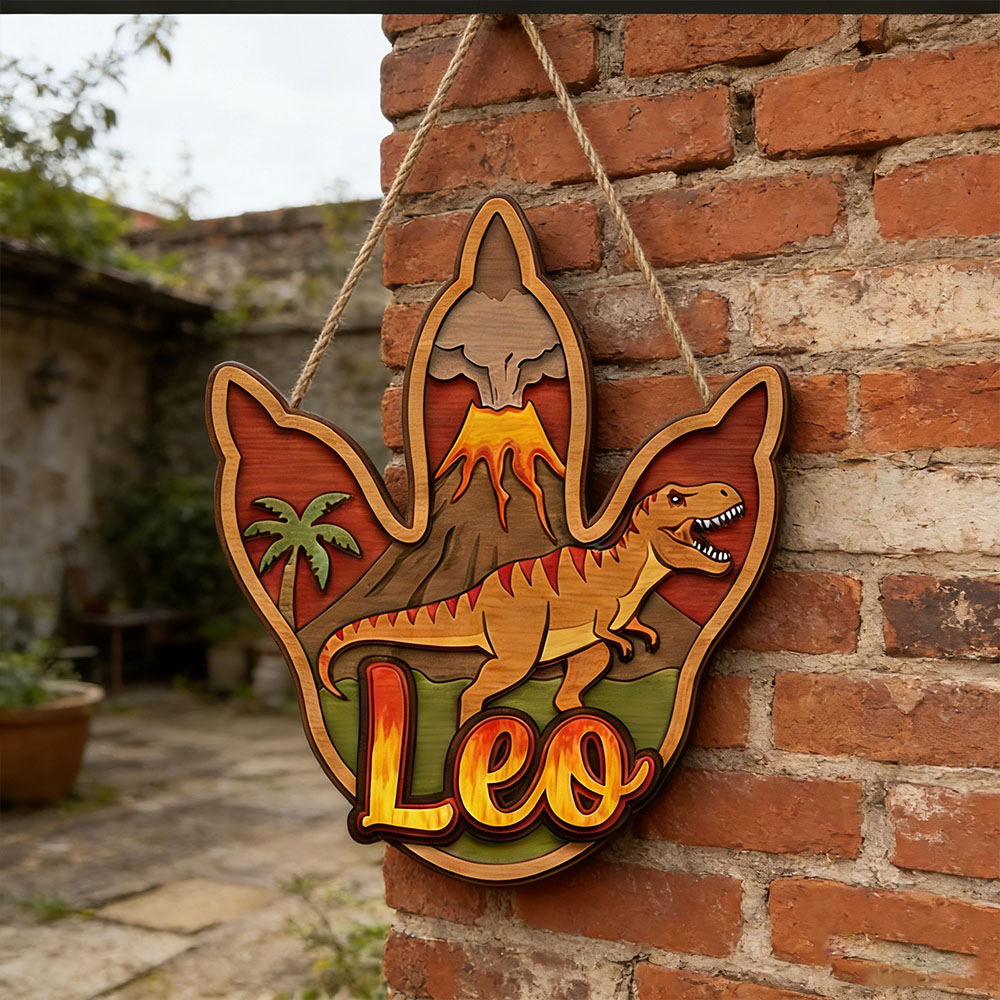 Placa Colgante de Madera Perso - Nursery reseña y precio