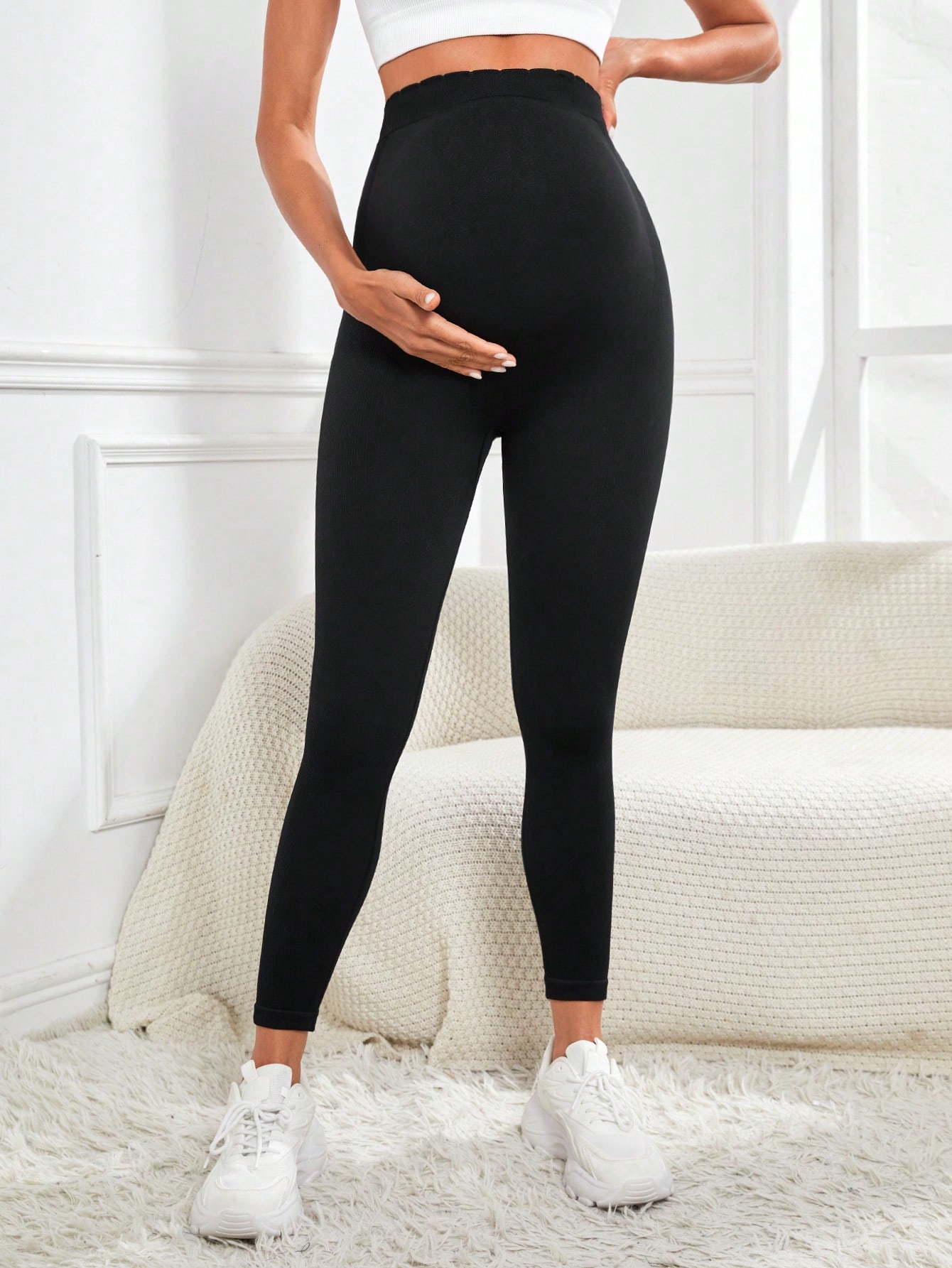 Leggings de cintura alta para  - Maternity Wear reseña y precio