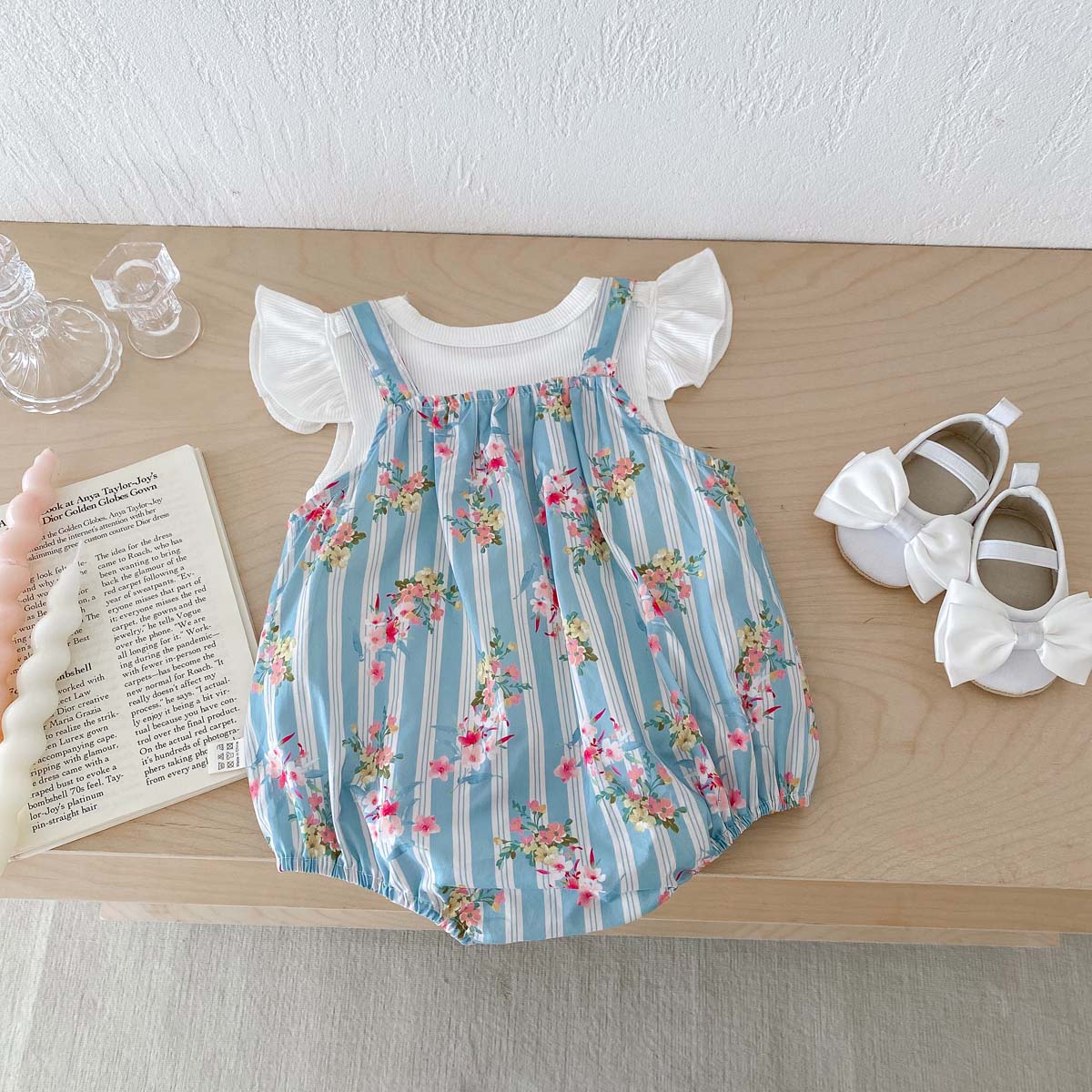 Ropa para recién nacidos, Body - Newborn Baby Girl Romper Floral reseña y precio