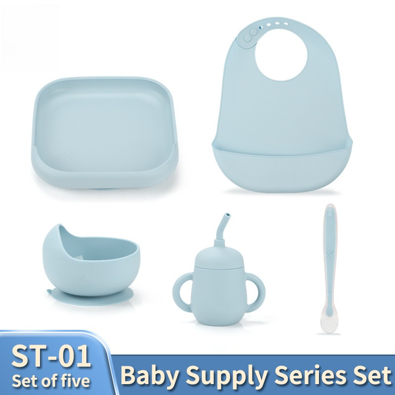 Set de Vajilla para Bebé de Si - Waterproof Baby Bibs Silicone reseña y precio