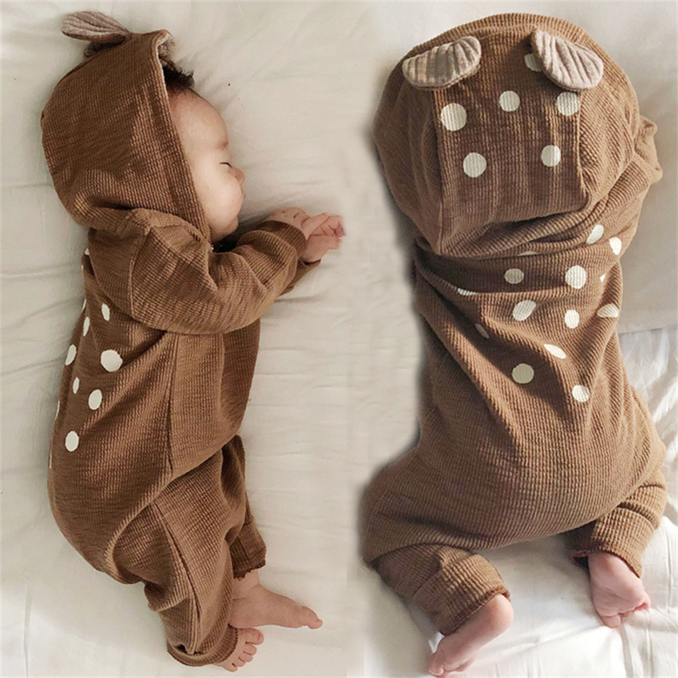 Primavera otoño Unisex bebé li - Cotton Baby Onesies Zipper reseña y precio