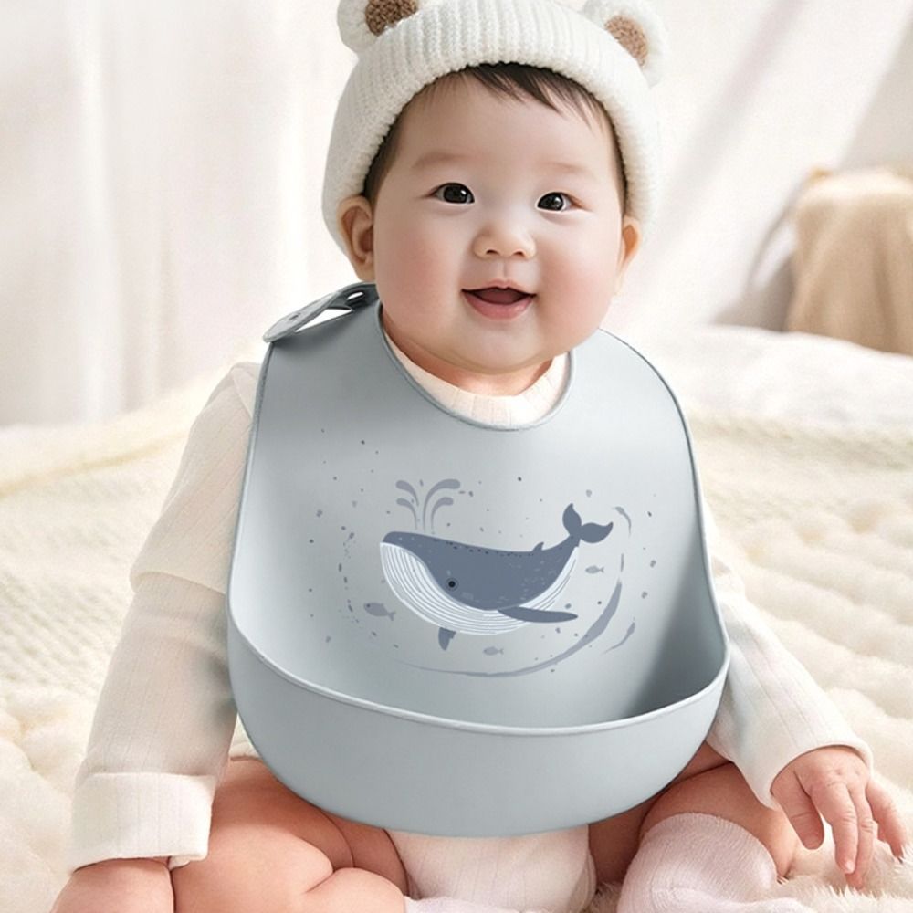 Baberos de Silicona Suave para - Waterproof Baby Bibs Silicone reseña y precio