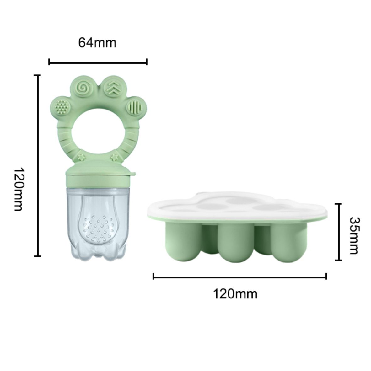 Alimentador de frutas para beb - Feeding reseña y precio
