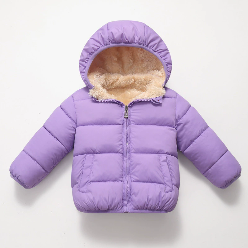 Chaqueta acolchada con capucha - Toddler Boy Winter Fleece Jacket reseña y precio