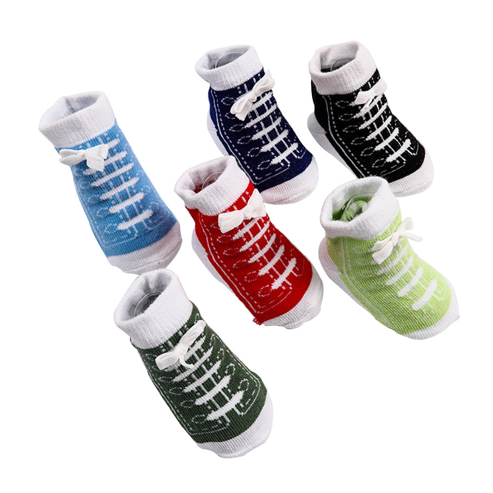 6 pares de calcetines de algod - Unisex Baby Socks Non Slip reseña y precio
