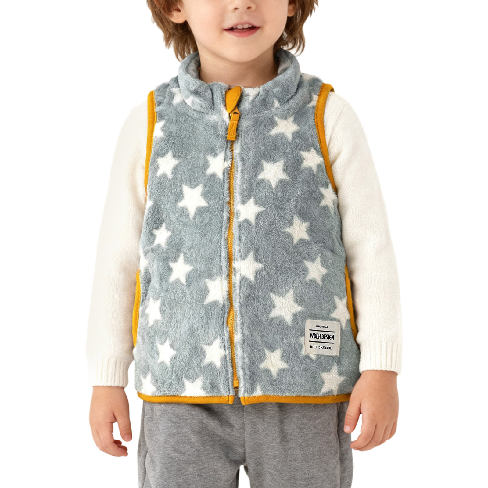 Chaleco polar de otoño e invie - Toddler Boy Winter Fleece Jacket reseña y precio