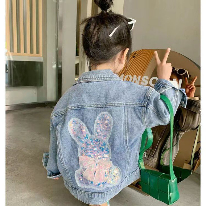 Abrigo vaquero para niñas, cha - Baby Clothes reseña y precio