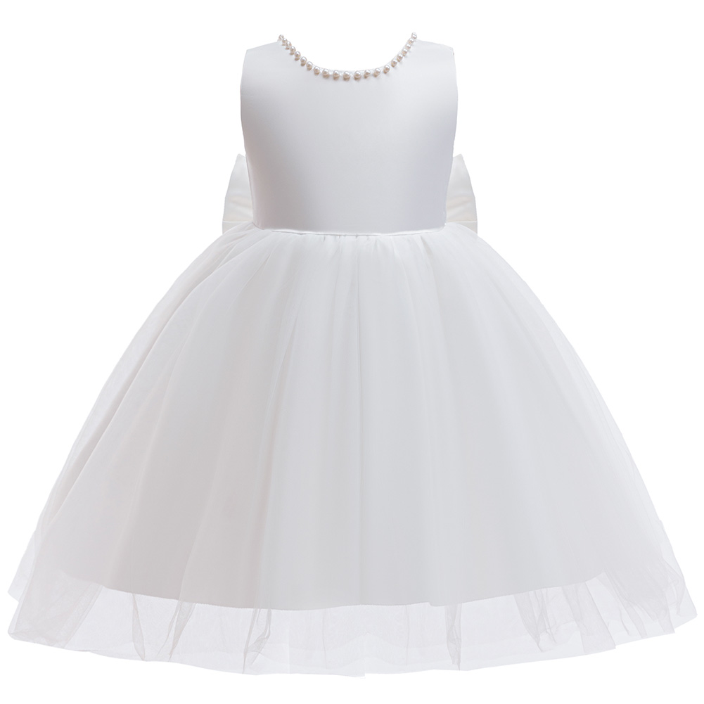 Vestido elegante blanco para n - Toddler Girl Tulle Party Dress reseña y precio