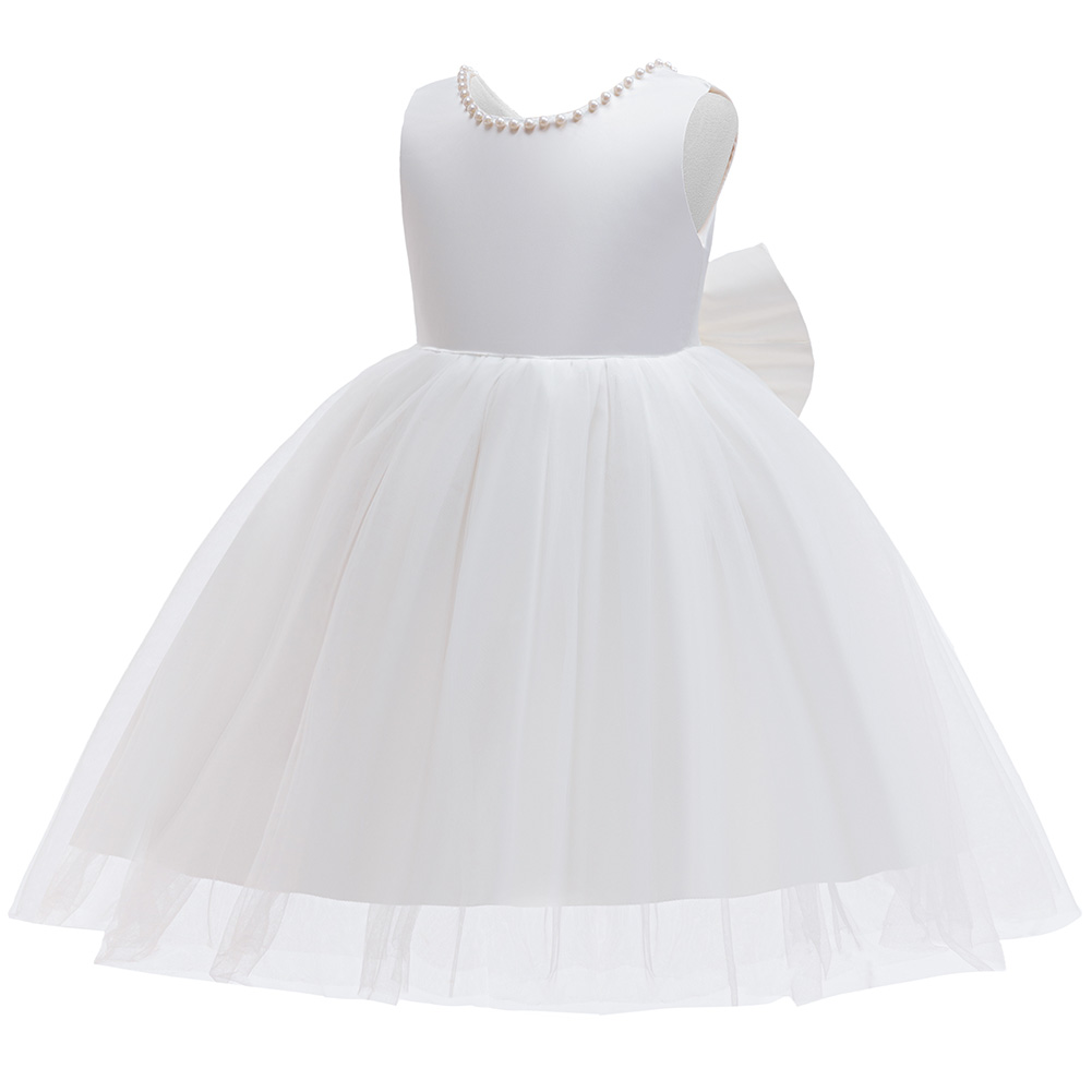 Vestido elegante blanco para n - Toddler Girl Tulle Party Dress reseña y precio