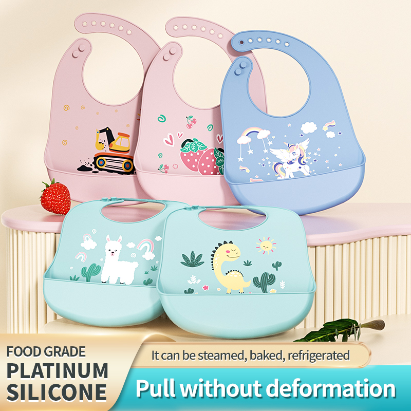 Baberos de Silicona para Bebés - Waterproof Baby Bibs Silicone reseña y precio