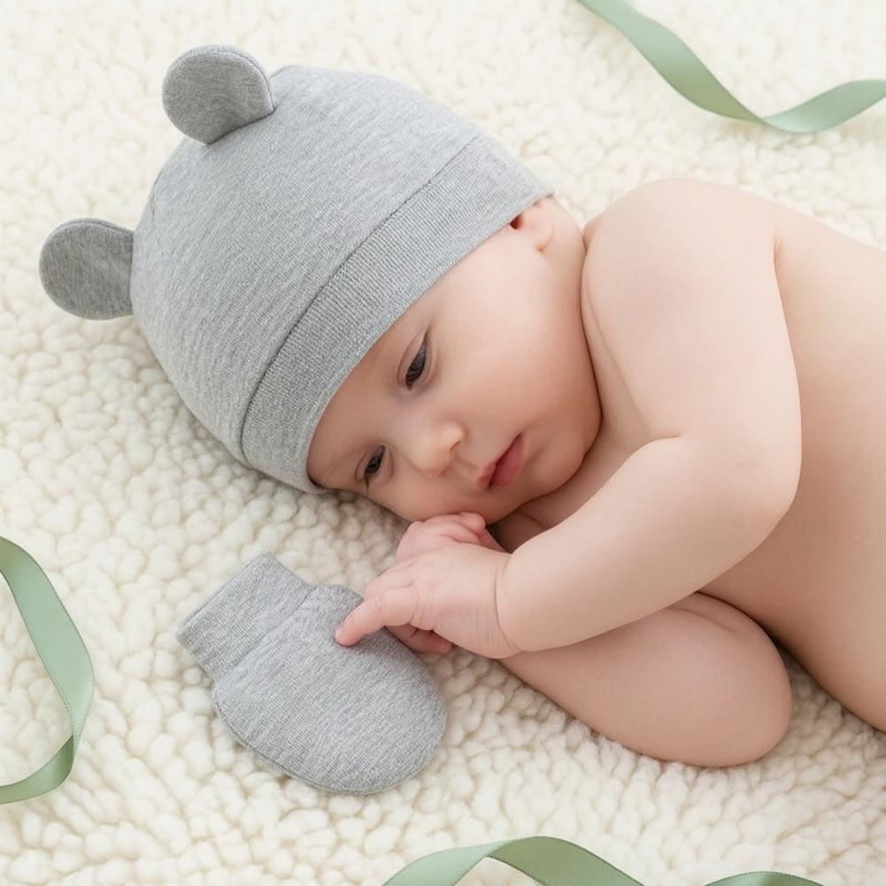 Manoplas Antiarañazos para Rec - Infant Beanie Hat With Ears reseña y precio