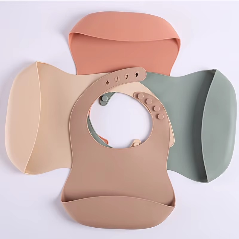 Baberos impermeables para bebé - Waterproof Baby Bibs Silicone reseña y precio