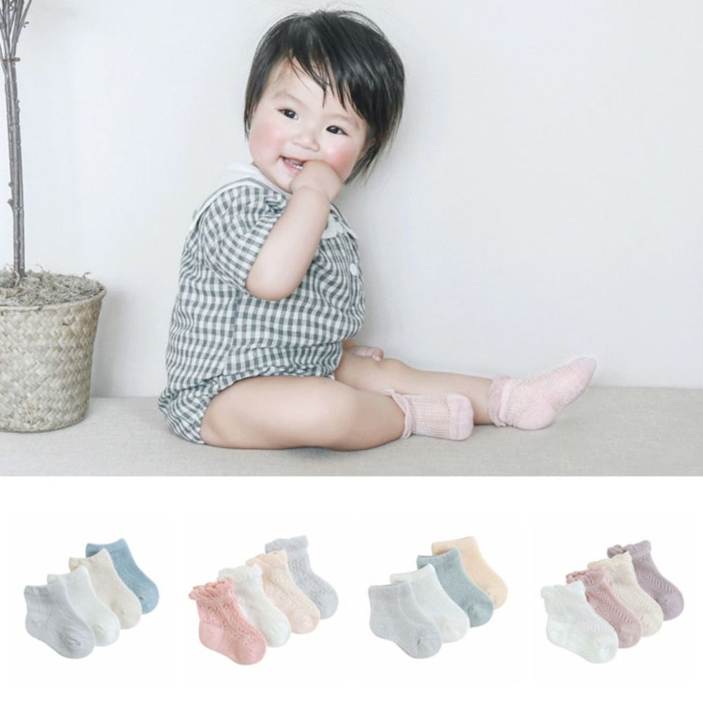 4 pares de calcetines nuevos d - Unisex Baby Socks Non Slip reseña y precio