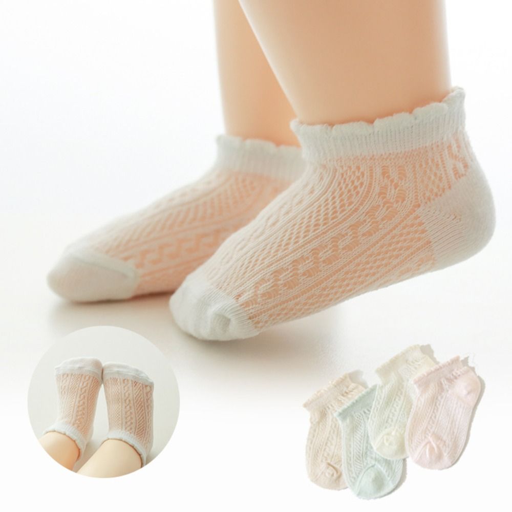 4 pares de calcetines nuevos d - Unisex Baby Socks Non Slip reseña y precio