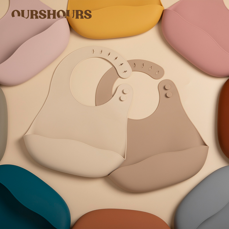Baberos de silicona sin BPA pa - Waterproof Baby Bibs Silicone reseña y precio